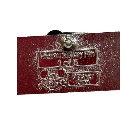 2007 Disney Trading Pin Cinderella Text and Eyes Rectangle 1.25" x .5" - Picture 5 of 6